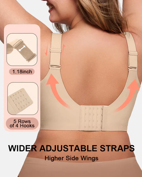 Comfortable Wireless Full Coverage Jelly Smoothing Bra