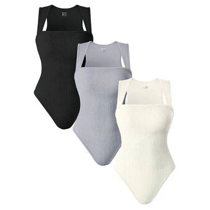 Sleeveless Tummy Control Tank Tops Bodysuits