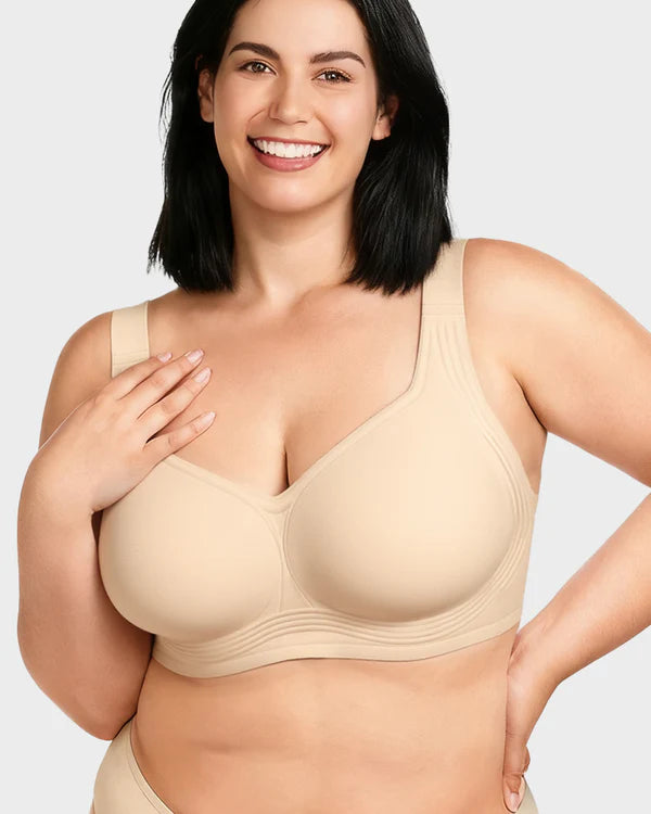 Comfortable Wireless Full Coverage Jelly Smoothing Bra