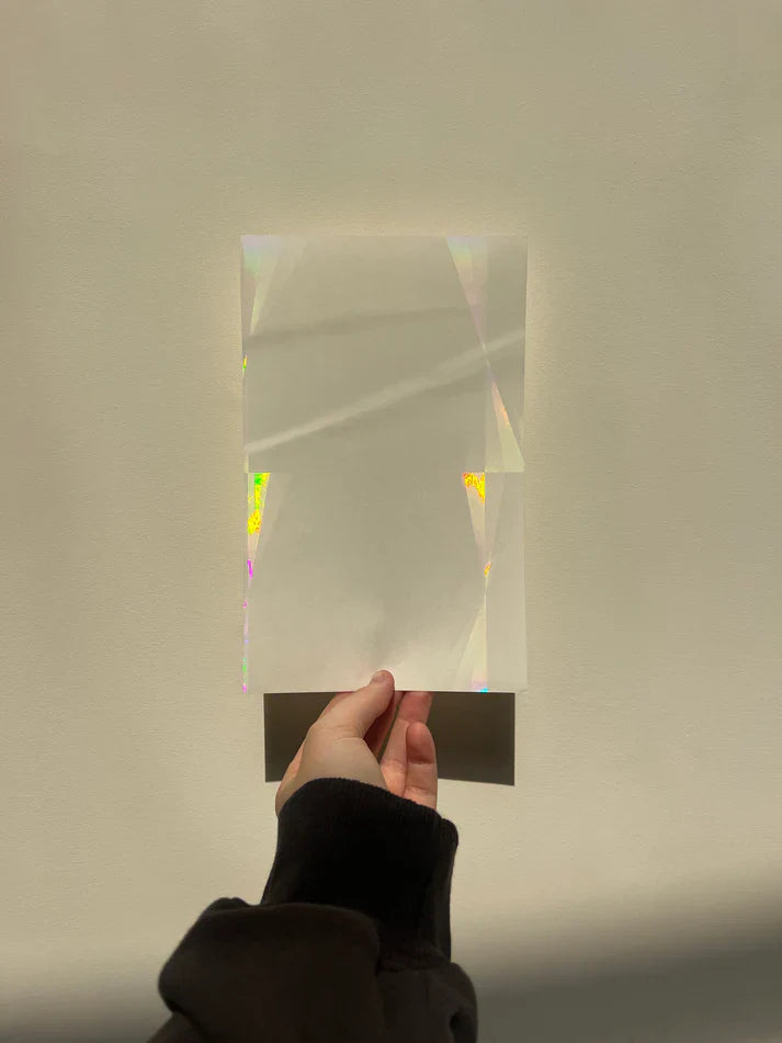 Jumbo Clear Sun Catcher Sticker