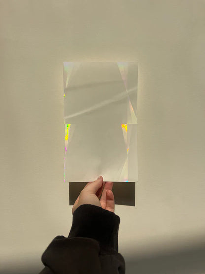 Jumbo Clear Sun Catcher Sticker