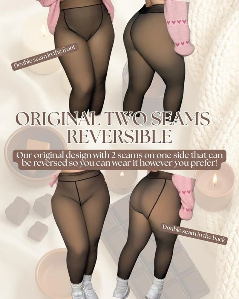 Viral One-Seam Shaping Fleece Leggings 1
